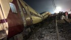 Tren descarrila en India: hay 9 muertos y 36 heridos
