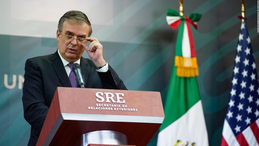 Recognition granted to Mexican Foreign Minister Ebrard