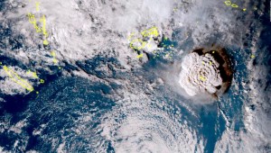 Erupción del volcán en Tonga, ¿por el cambio climático?