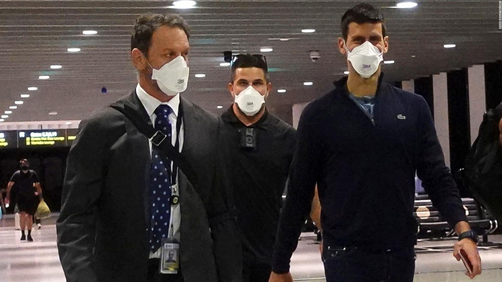 Así salió Djokovic deportado de Australia