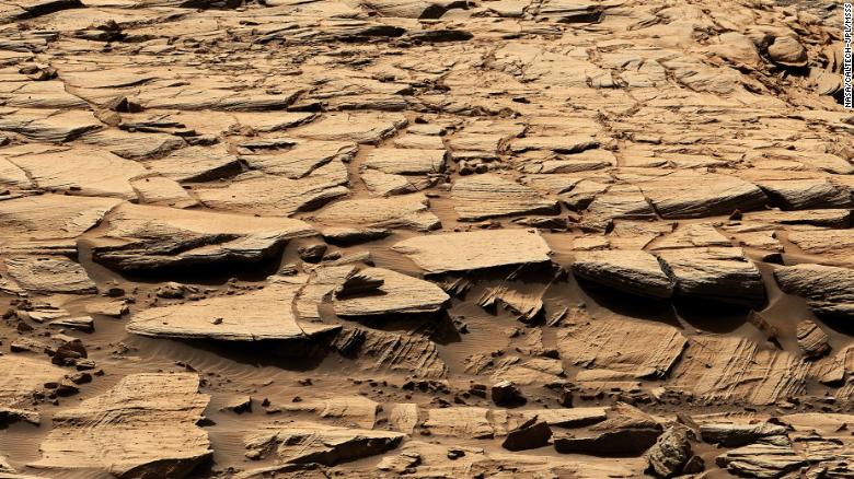 Marte, imagen tomada por el rover Curiosity