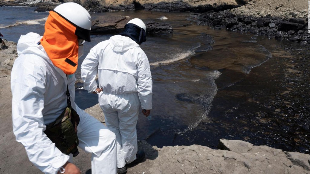 Perú derrame petróleo