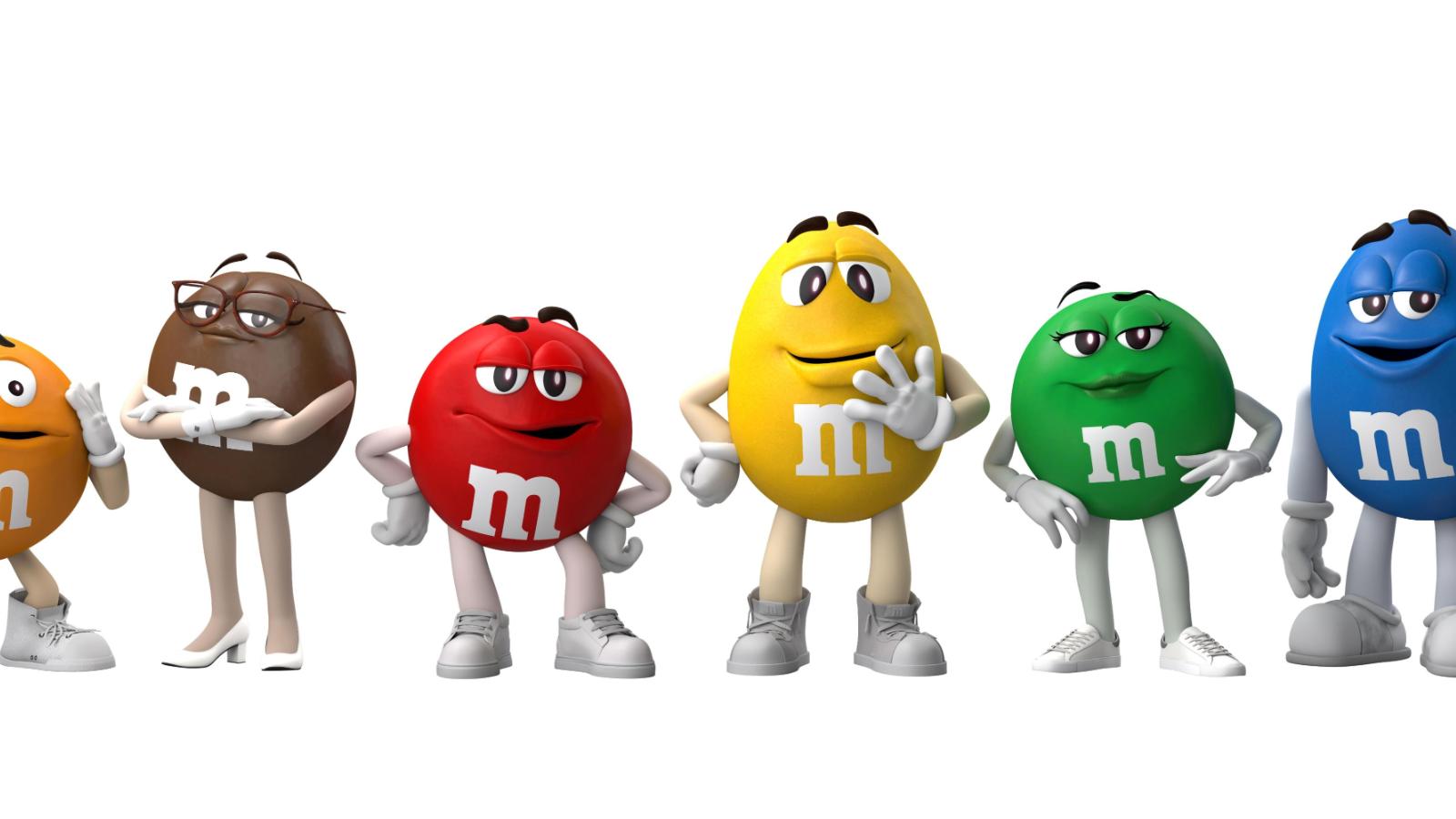 M&amp;M changes the appearance of several characters to make them more ...