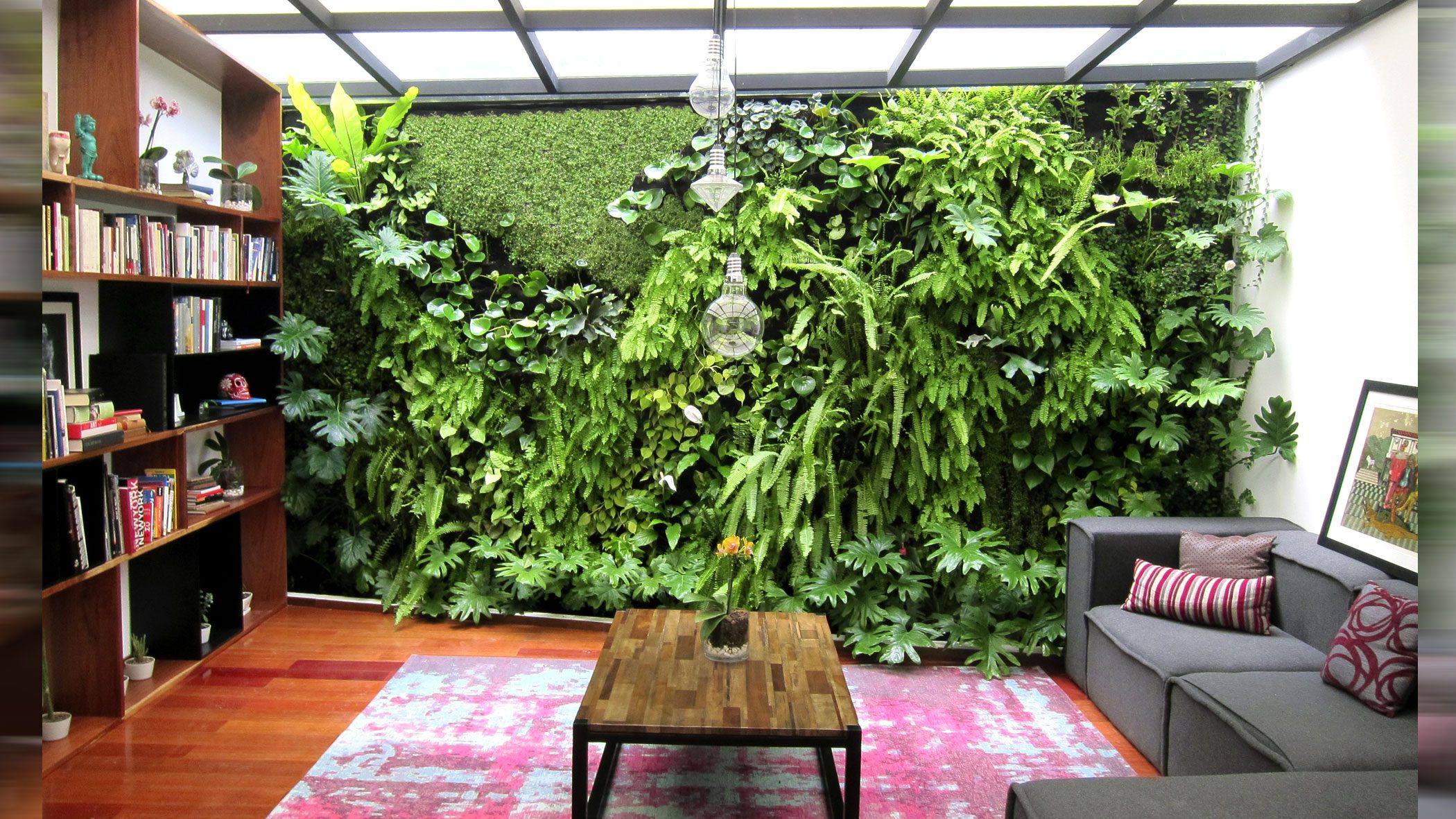 Jardín vertical interior: Ventajas de ser Naturales