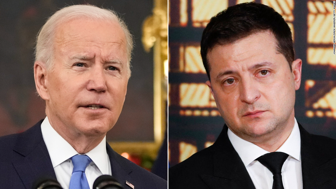 Biden y Zelensky, presidente de Ucrania, hablaron más de una hora este jueves