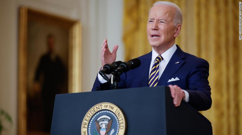 Biden aclara su postura sobre una incursión rusa en Ucrania