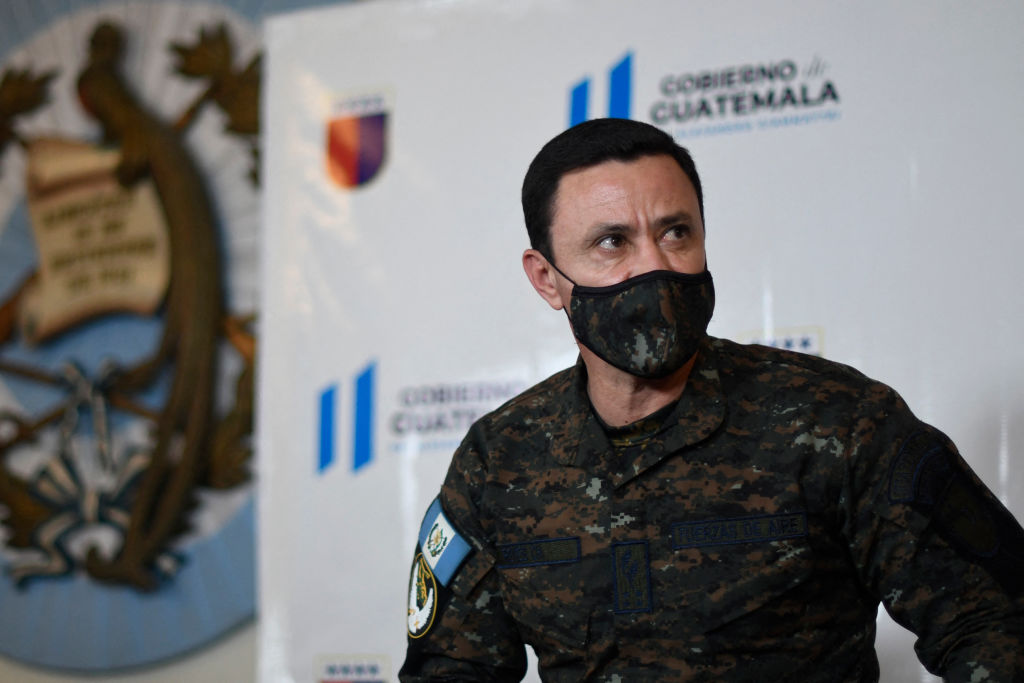 Guatemala A Policeman Dies In An Ambush During A Raid The Limited Times   GettyImages 1237590613 