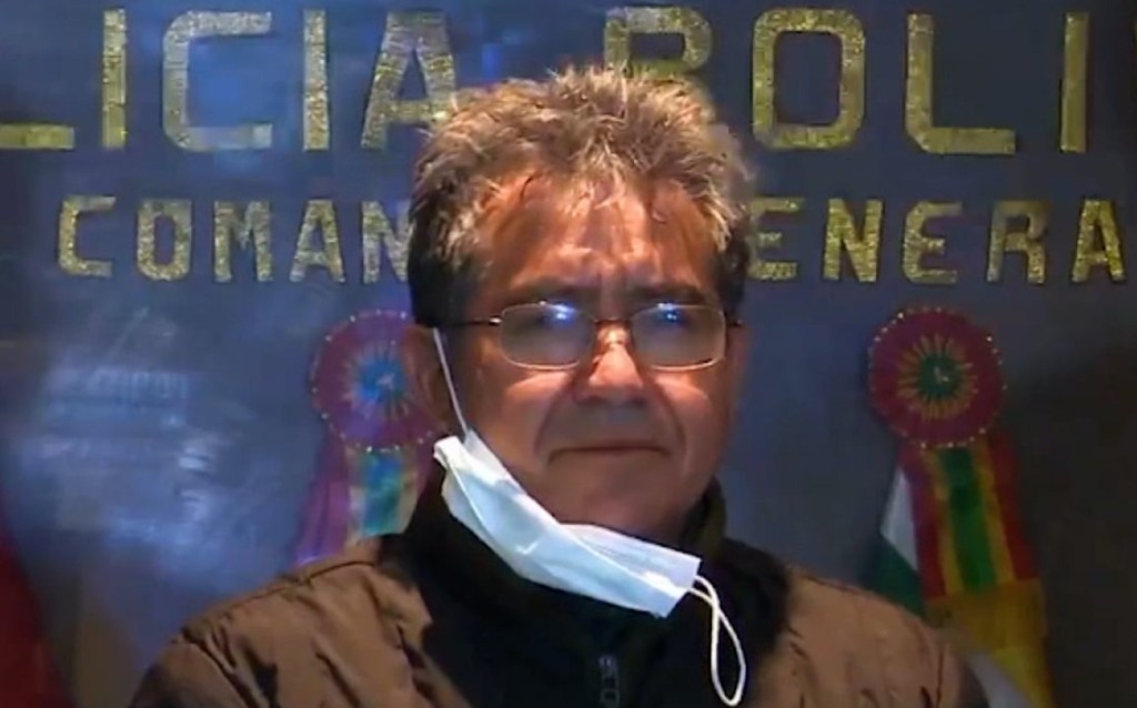 Maximiliano Dávila, exdirector de la Fuerza Especial de Lucha Contra el Narcotráfico