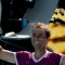 Rafael Nadal celebra su triunfo en primera ronda del Abierto de Australia