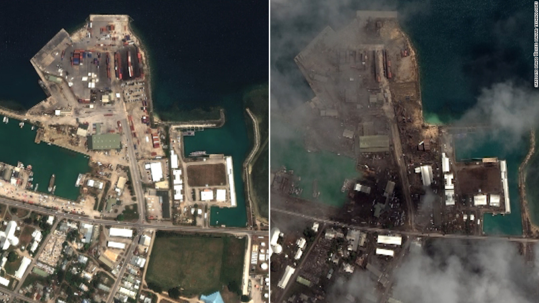 Satellite Images Show Tonga Under Ash The Limited Times   Download 1 