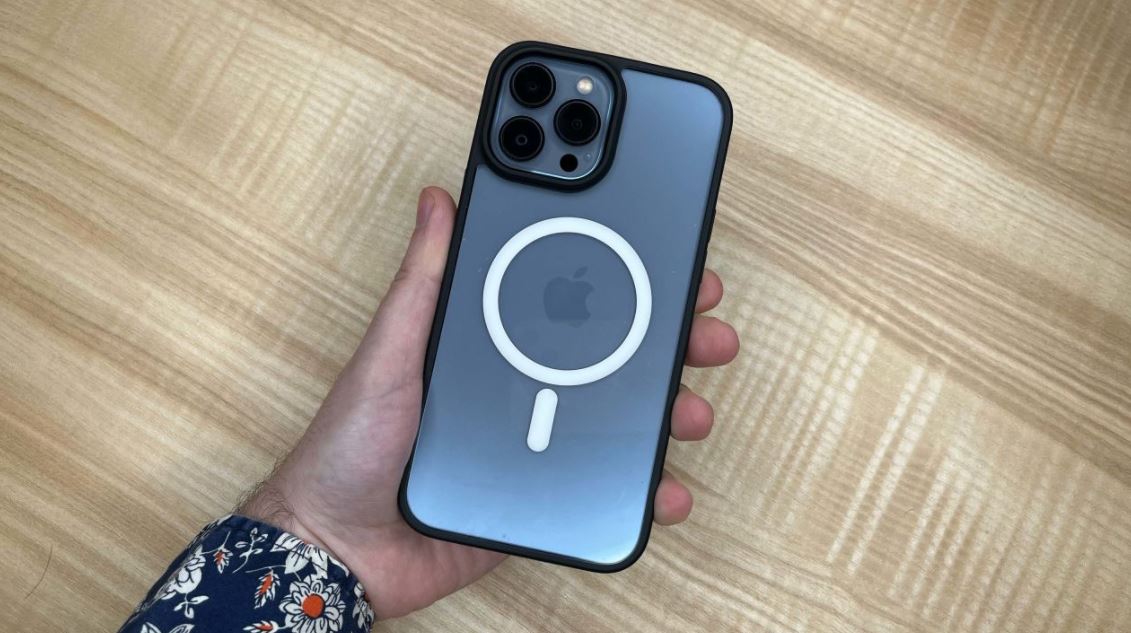 Case Apple para iPhone 13 Mini de Silicona con MagSafe - Azul