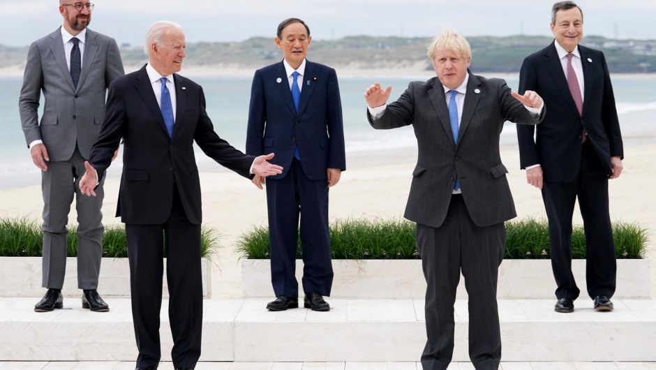 Biden en la cumbre del G7