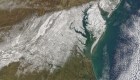 Así se ven las tormentas de nieve de EE.UU. desde el espacio con los satélites de la NASA