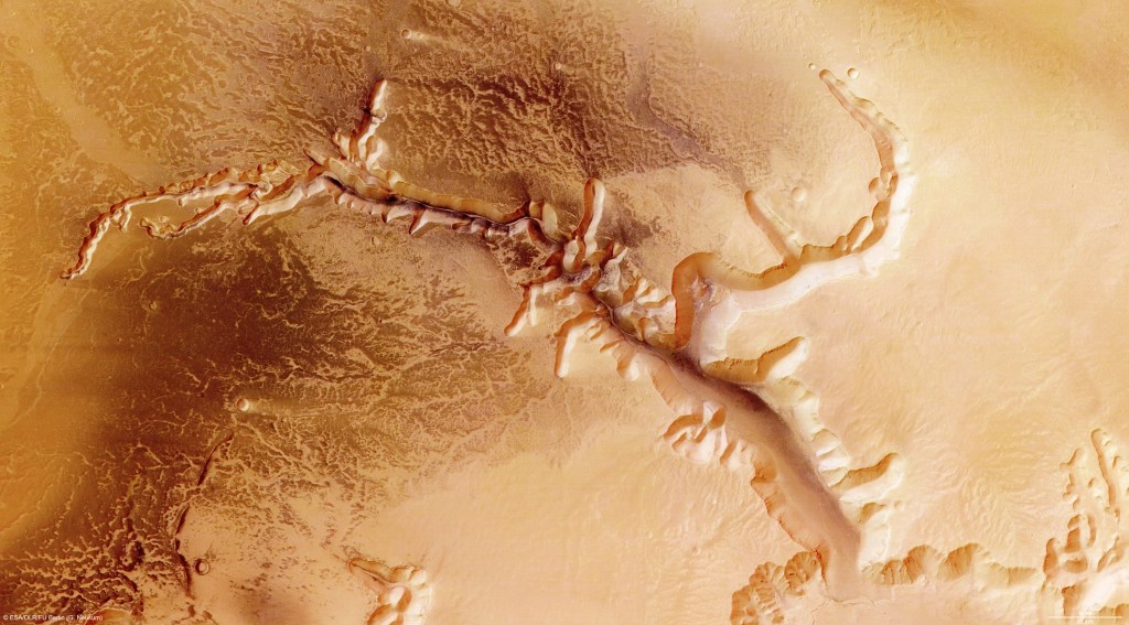 La NASA encontró flujos de agua en Marte más largos de lo que se pensaba