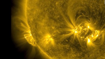 Mira el momento exacto de una masiva erupción solar