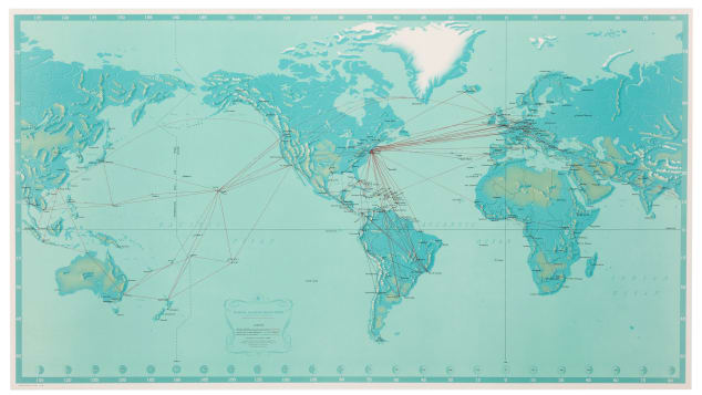 mapa ruta aviación