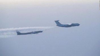 Aviones militares de EEUU y la OTAN interceptan aviones rusos sobre el Atlántico Norte