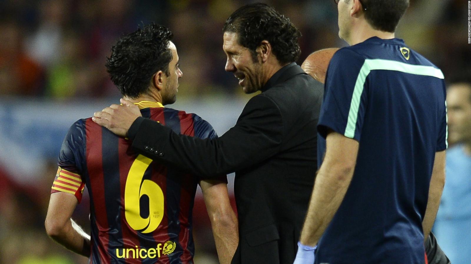 Diego Simeone warms up Barcelona-Atlético with an interesting message to  Xavi | Videos | CNN - The Limited Times
