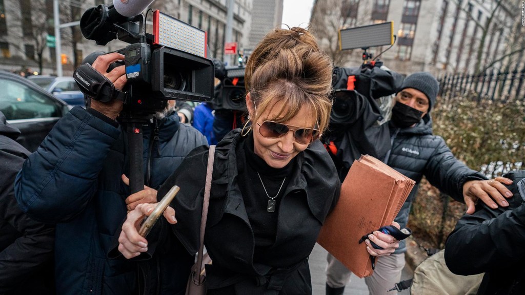 Rechazan demanda de Palin contra The New York Times