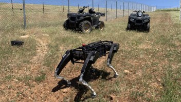 Perros robot podrían patrullar la frontera entre Estados Unidos y México