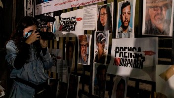 "Nos queremos vivos", así protestan periodistas en México