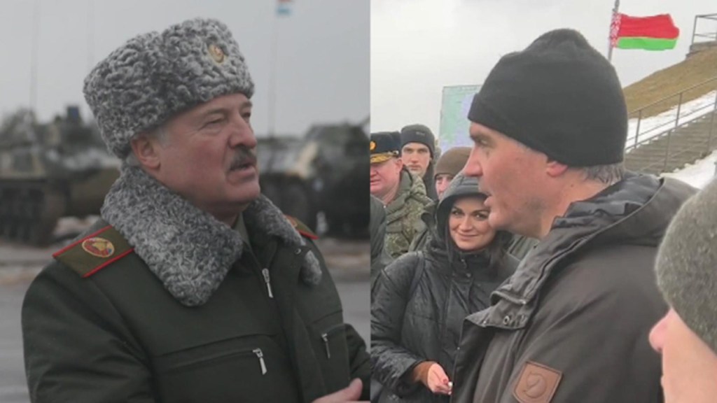 Reportero de CNN confronta al presidente de Belarús