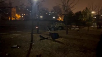 Video muestra explosión de vehículo en Donetsk