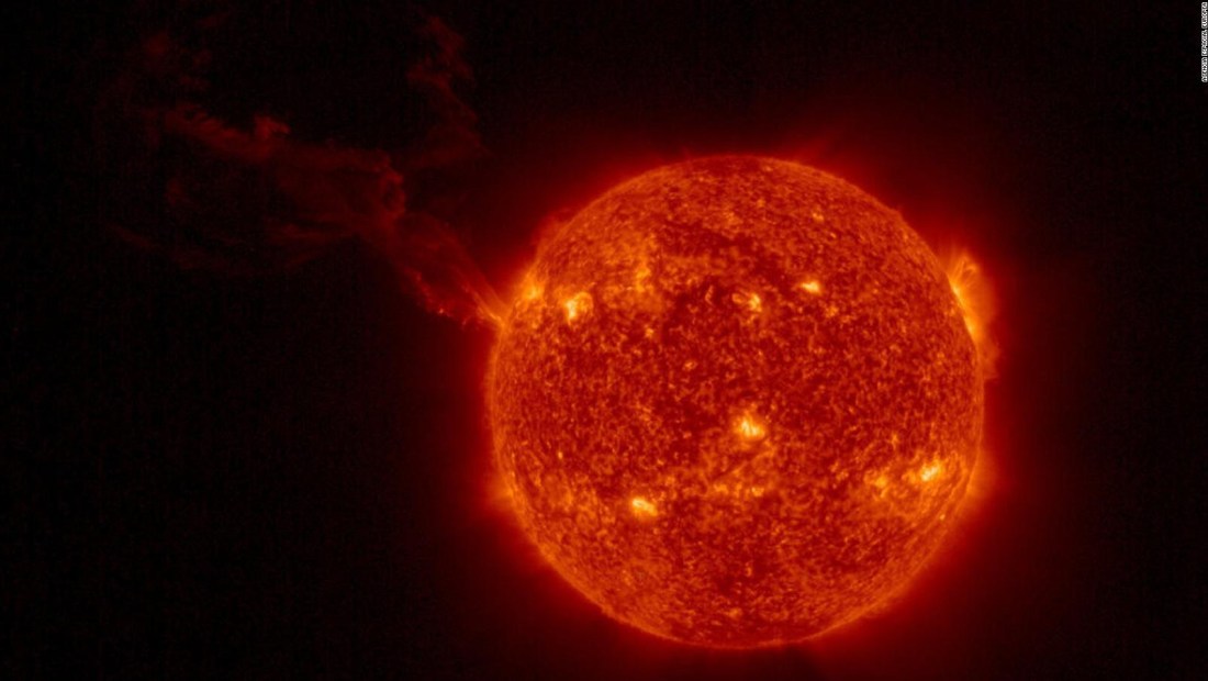 Una imagen sin precedentes de la mayor erupción solar