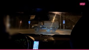 Convoy militar avanza en el este de Ucrania