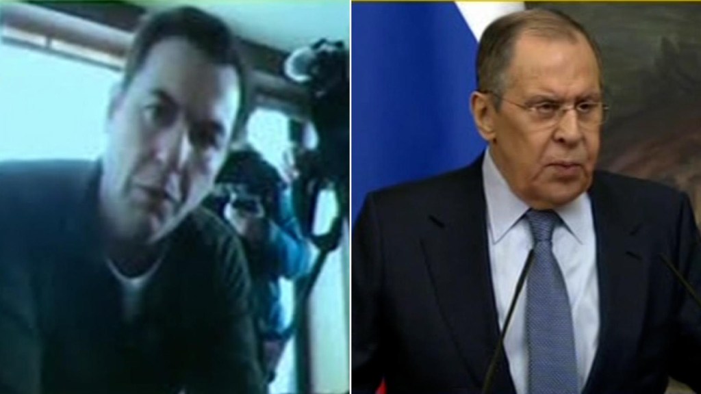 Reportero de CNN cuestiona a Lavrov;  ¿Por qué atacan a Ucrania?