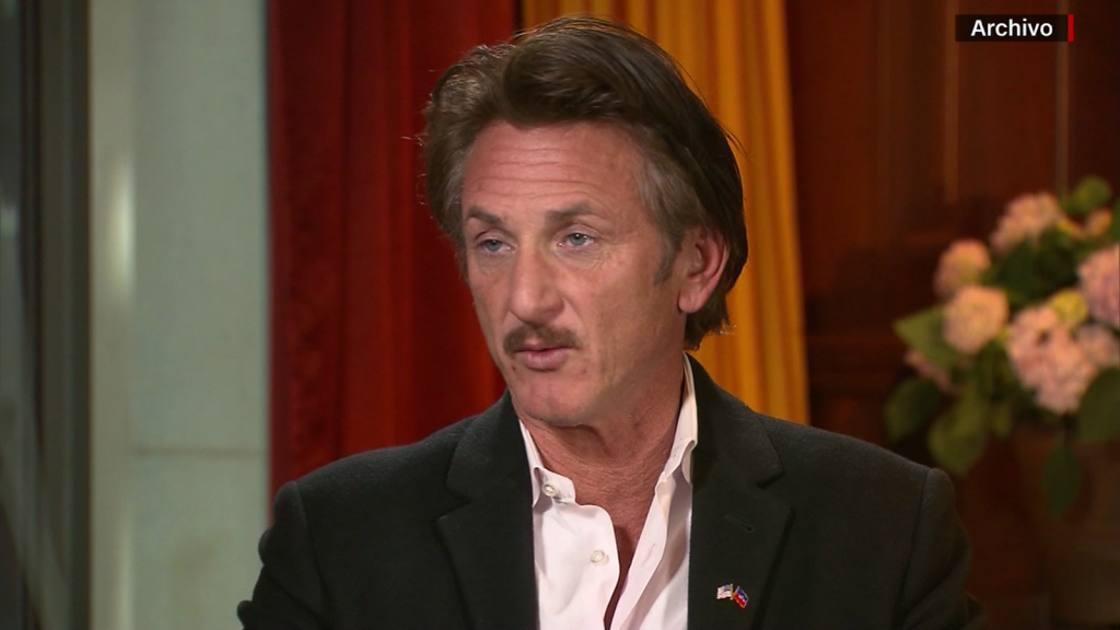 Sean Penn working on a documentary from the Ukraine