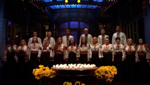 Conmovedor tributo a Ucrania en el show "Saturday Night Live"