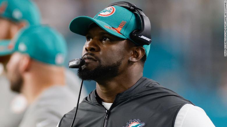 Brian Flores NFL Dolphins Miami
