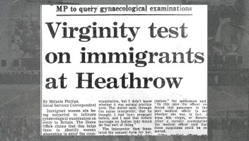 Reino Unido pruebas virginidad