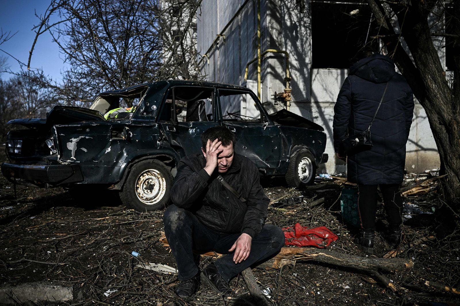 Civilian bases in Ukraine have been hit by Russian attacks