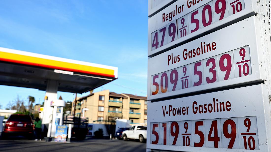 Gas prices in California hit an all-time high