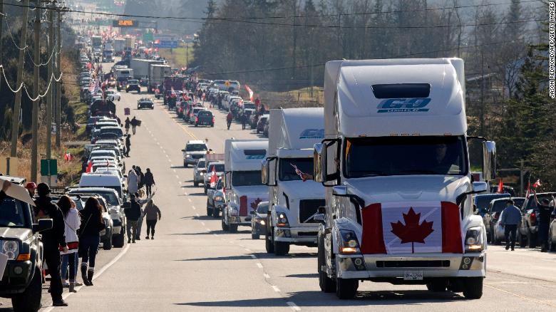 Police Arrest Protesters Blocking Key US-Canada Border Crossing as ‘economic Crisis’ Nears End