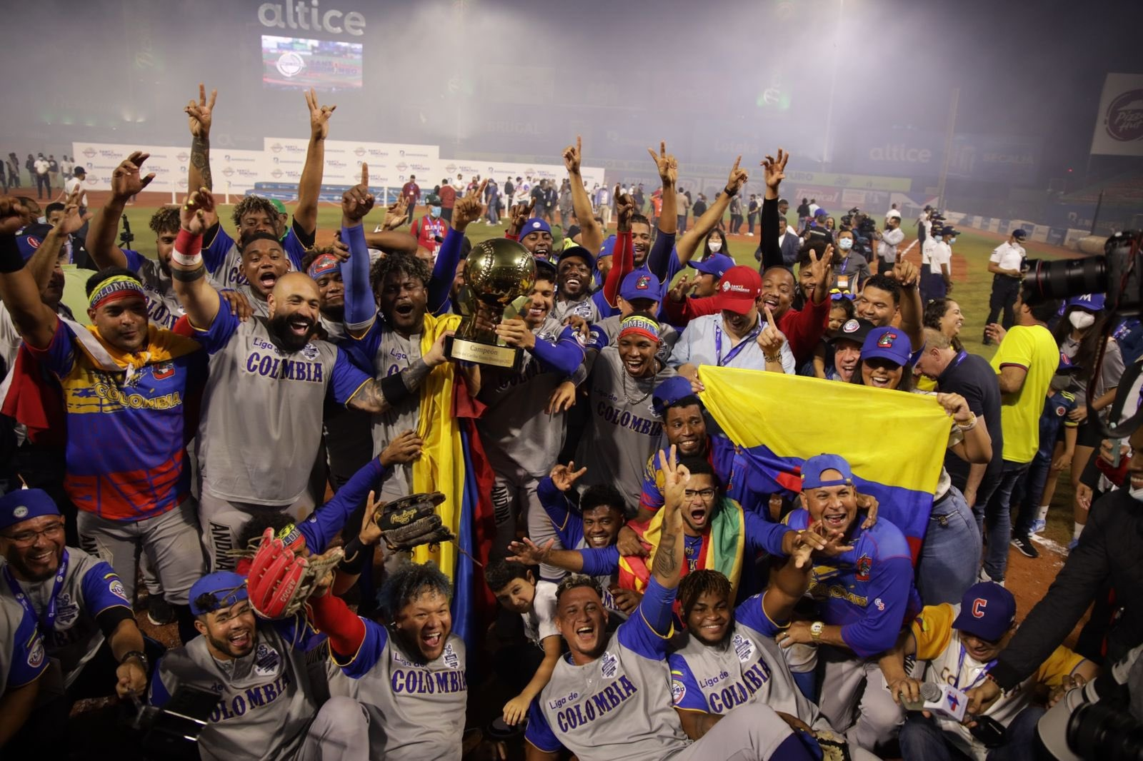 Los campeones de la Serie del Caribe - Séptima Entrada