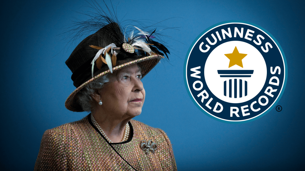 These are the 4 Guinness records of Queen Elizabeth II