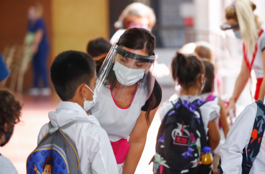 Nuevo protocolo sanitario para las escuelas argentinas