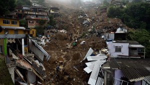 Graves inundaciones tras las lluvias en Río de Janeiro