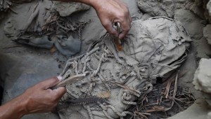 Un espeluznante descubrimiento arqueológico en Perú