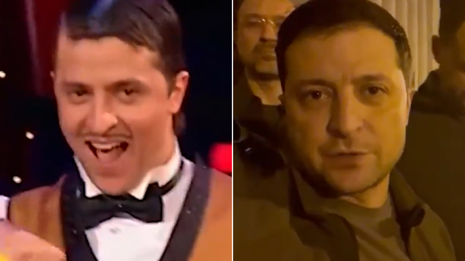 Watch Zelensky's Dramatic Transformation From Actor To 'unlikely ...