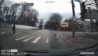 Este auto registró una temible explosión en Ucrania