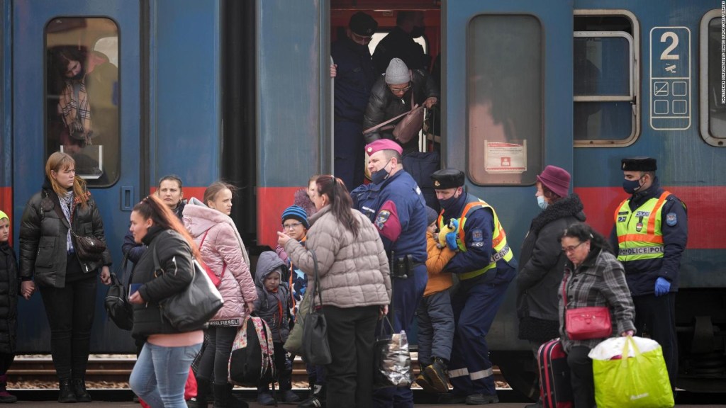 Refugees from the war in Ukraine