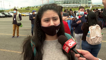 Testimonio de ecuatorianos que llegaron a Quito en vuelo humanitario