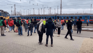 Ucranianos encuentran refugio en Hungría