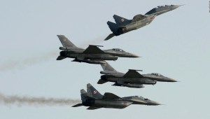 aviones combate Polonia Ucrania