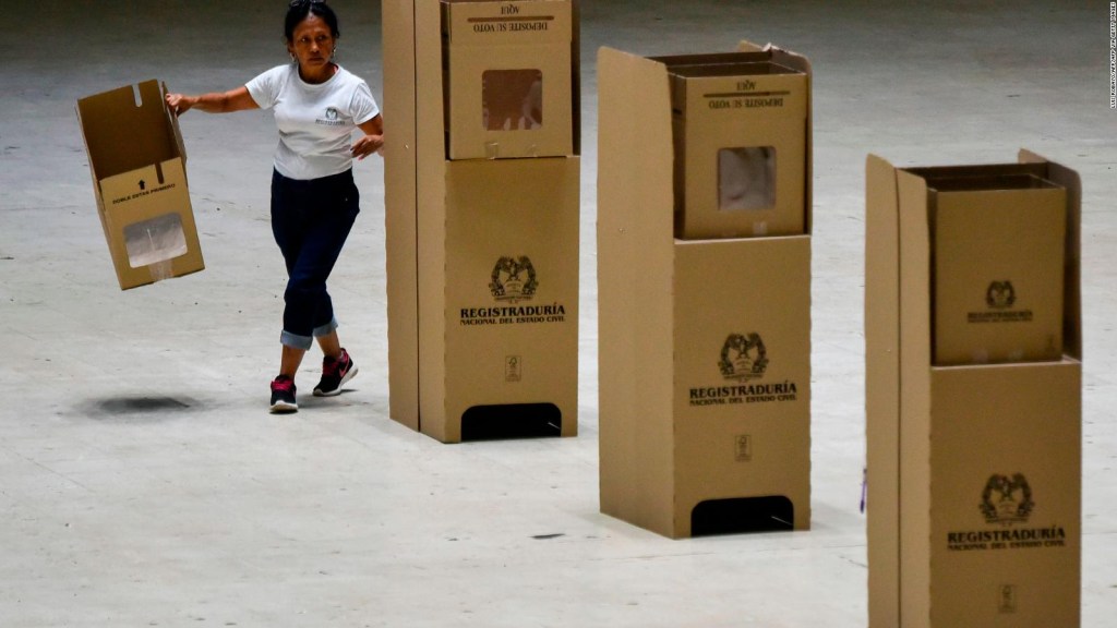 It's election day in Colombia