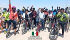 Dan paseo ciclista histórico en instalaciones del AIFA